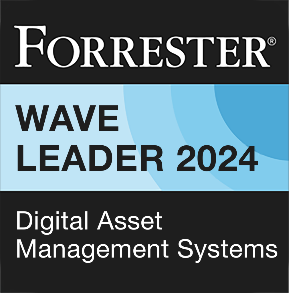 DAM Forrester Wave Badges